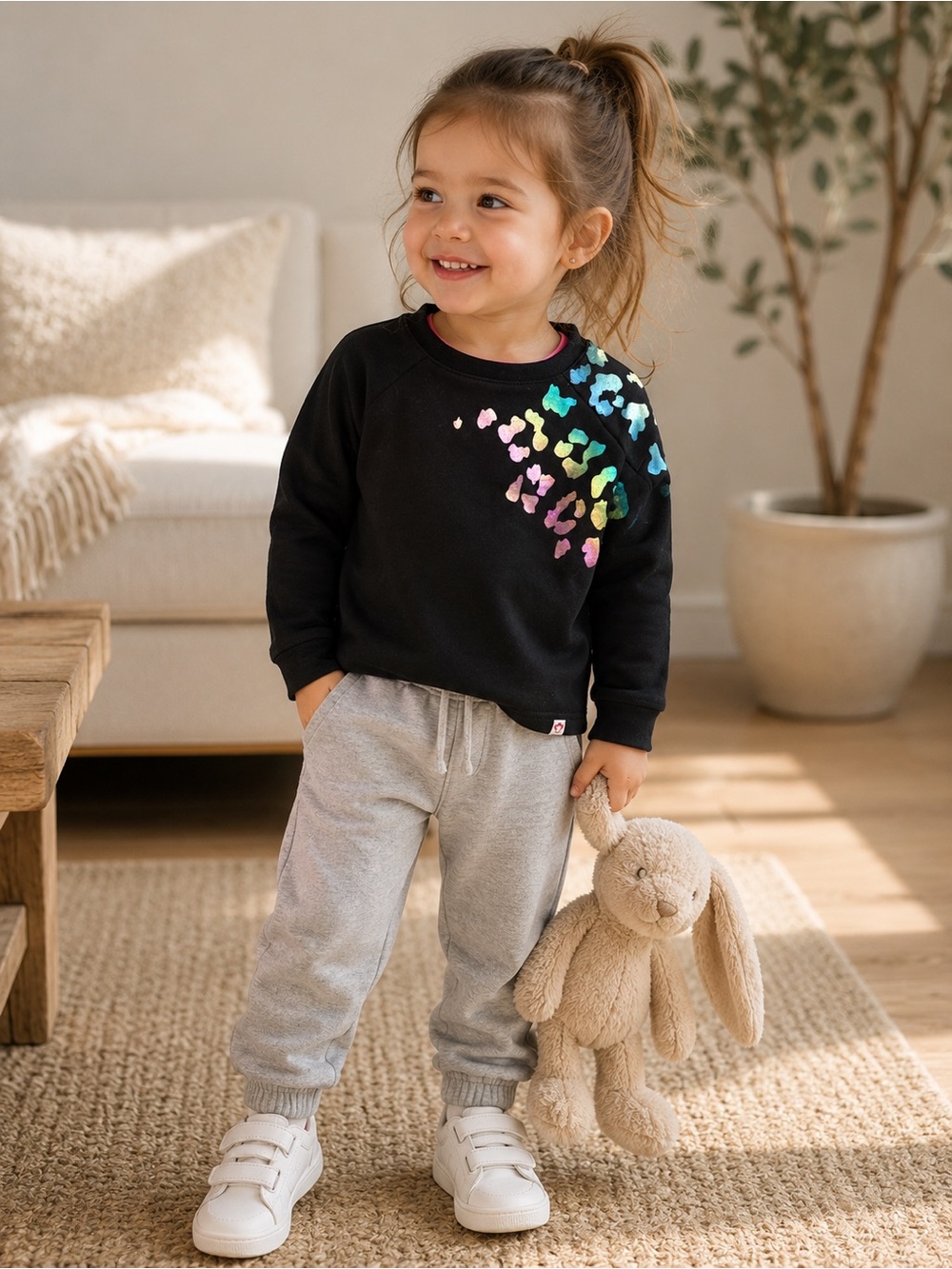 Appaman Kids Rainbow Leopard Sweatshirt